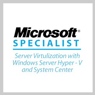 microsoft certifified specialist, Server Virtulization with
Windows Server Hyper - V and System Center, eaglegroup